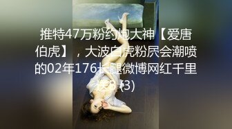 推特47万粉约炮大神【爱唐伯虎】，大波白虎粉屄会潮喷的02年176长腿微博网红千里送B (3)