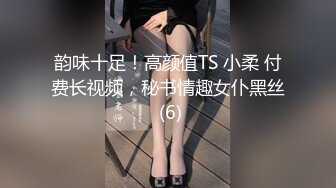 韵味十足！高颜值TS 小柔 付费长视频，秘书情趣女仆黑丝 (6)