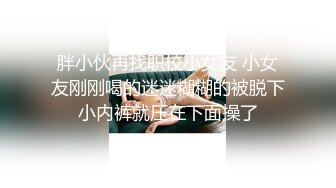 胖小伙再找职校小女友 小女友刚刚喝的迷迷糊糊的被脱下小内裤就压在下面操了