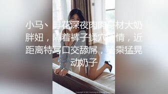 小马丶寻花深夜肉肉身材大奶胖妞，隔着裤子揉穴调情，近距离特写口交舔屌，骑乘猛晃动奶子