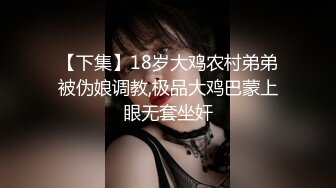 【下集】18岁大鸡农村弟弟被伪娘调教,极品大鸡巴蒙上眼无套坐奸