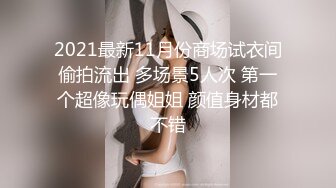 2021最新11月份商场试衣间偷拍流出 多场景5人次 第一个超像玩偶姐姐 颜值身材都不错