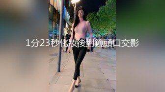 1分23秒化妝後對鏡頭口交影