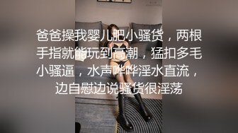 爸爸操我婴儿肥小骚货，两根手指就能玩到高潮，猛扣多毛小骚逼，水声哗哗淫水直流，边自慰边说骚货很淫荡