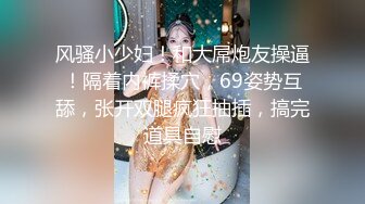 风骚小少妇！和大屌炮友操逼！隔着内裤揉穴，69姿势互舔，张开双腿疯狂抽插，搞完道具自慰