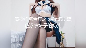 高抄拍胸合集之 游泳馆抄蓝色泳衣妹子的奶头